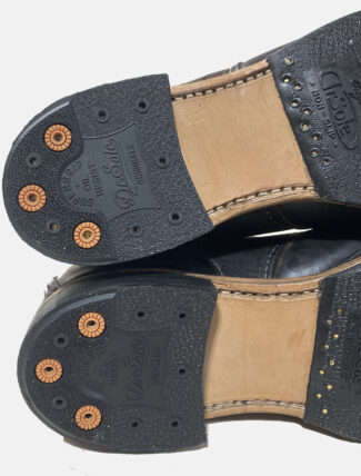 Risuolatura Red Wing Dr Sole yellow plug dettaglio tacchi